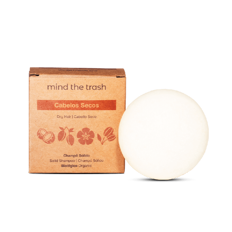 Champô Sólido Mind The Trash – Cabelos Secos